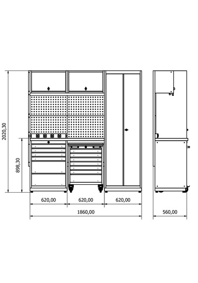 MT-1006 Modüler Çalışma Tezgahı -