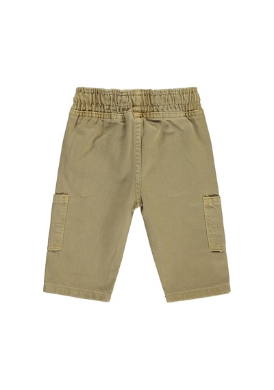 Civil Baby Kargo Cepli Örme 6-18 Ay Pantolon - Bej