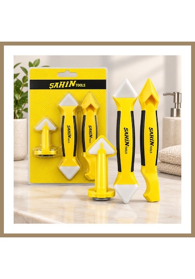 Bezos Silikon & Mala & Derz Kazıyıcı Set 3pcs 22