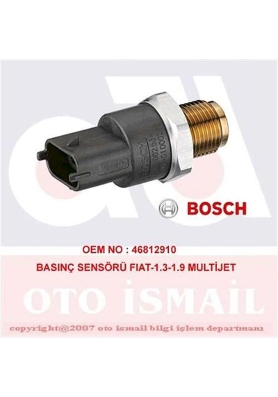 BOSCH 281002937 BASINÇ SENSÖRÜ ALBEA DOBLO PUNTO 1.3 JTD