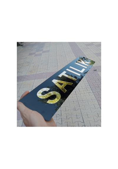Satılık Dekor Plakalık - Pleksi 1 Ad. - 52 X 11 Cm - Tüm Araçlara Uyumlu - 576638727