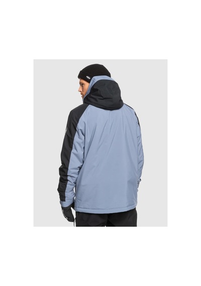 Quiksilver Mission Technical Snow Jacket Erkek Kayak Montu Gri Gri