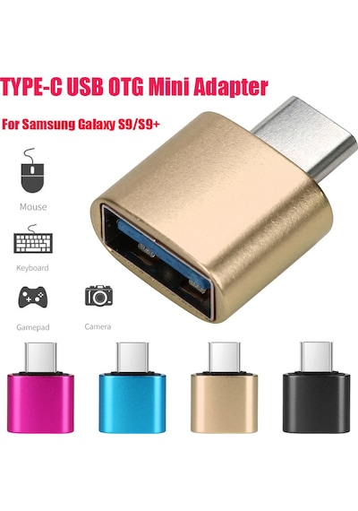 Usb Type-C Otg Kablo Usb C Otg Çevirici Dönüştürücü Mouse Klavye