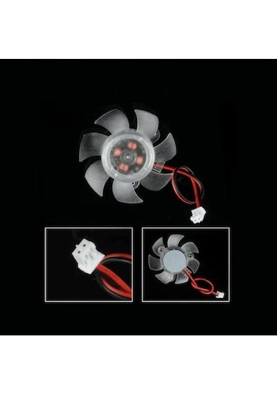 Ekran Kartı Fanı - Soğutucu (Heatsink) Üzeri - 4.5 cm. 12V 0.10A