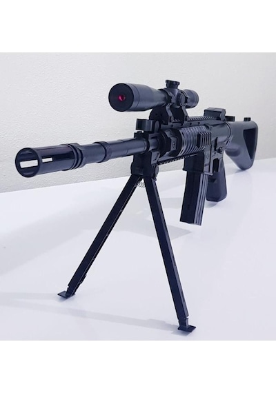 Prestij Lazer Işıklı Boncuk Atan Silah M-739