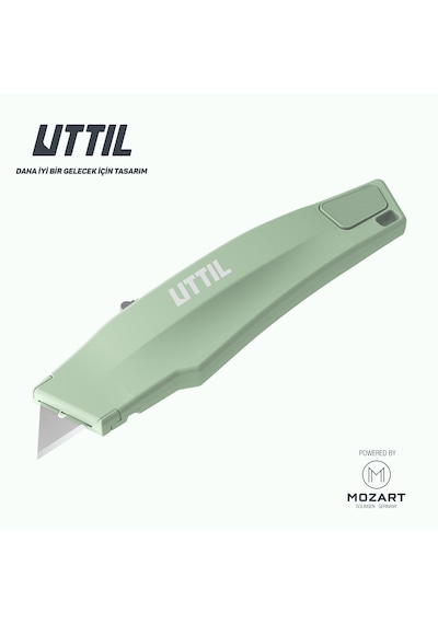 UTTIL Pruk06 Otomatik Geri Çekme Güvenlik Maket Bıçağı