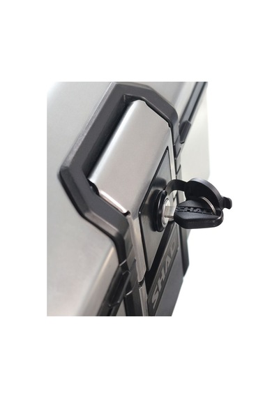 Tr55 Silver Motosiklet Arka Çanta 55 Litre Kapasiteli Top Case Motor Çanta Alüminyum Çok Renkli