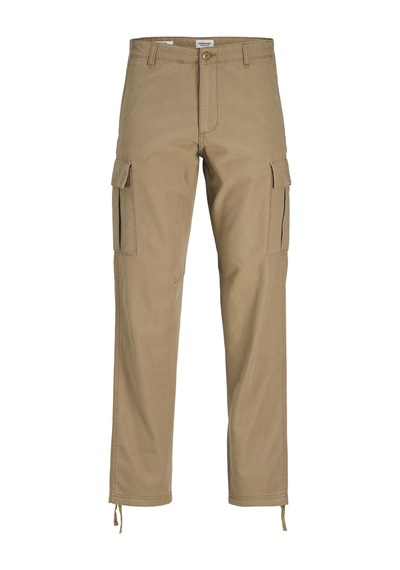 Jack & Jones Erkek Pamuklu Kargo Pantolon - Kane - 12258150 Elmwood