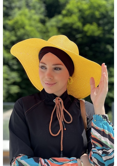 Remsa Mayo Hasır Şapka Sarı Rş-64 Sarı