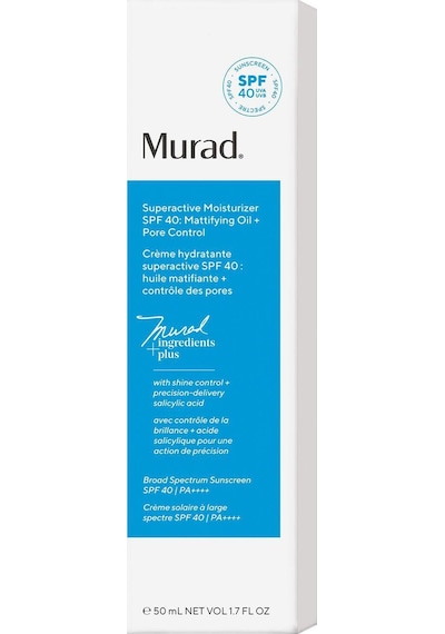 Güneş Koruyucu Spf40, Matlaştırıcı Ve Gözenek Sıkılaştırıcı Nemlendirici Superactive Oilpore