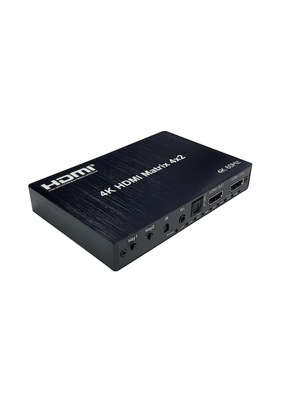 Novacom Nvc-hdmx4 4x2 Hdmı Matrix 4k 60hz