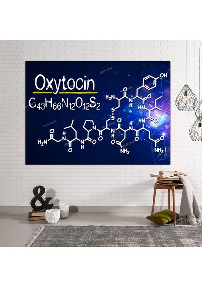 Grabovoi Oksitosin Oxytocin Kutsal Geometri Yaşam Çiçeği Tablo 100 x 70