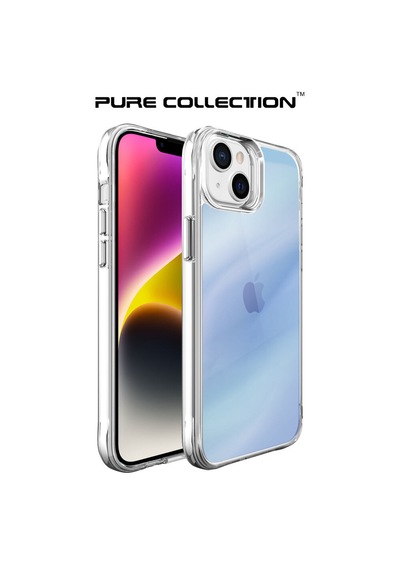 Bix iPhone Uyumlu 13 / 14 Pure Rainbow Renk Geçişli Şeffaf Kılıf Çizilmeye Dayanıklı Darbe Emici Parmak İzi Önleyici Mavi Bix iPhone Uyumlu 13 / 14 Pure Rainbow Renk Geçişli Şeffaf Kılıf Çizilmeye Dayanıklı Darbe Emici Parmak İzi Önleyici Mavi