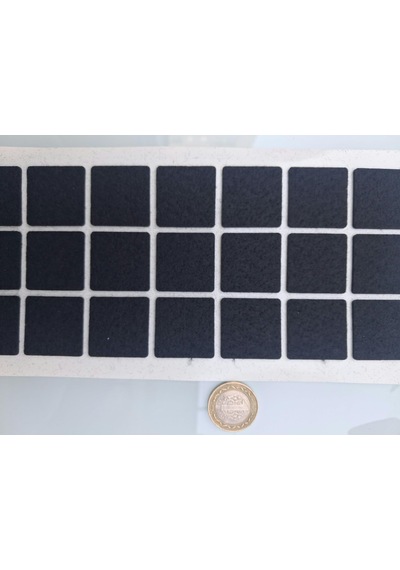 Keçe 90738 Hrd 4 Paket 30mm Siyah Masa Sandalye Koltuk Baza Ayak Çizdirmez Yapışkanlı
