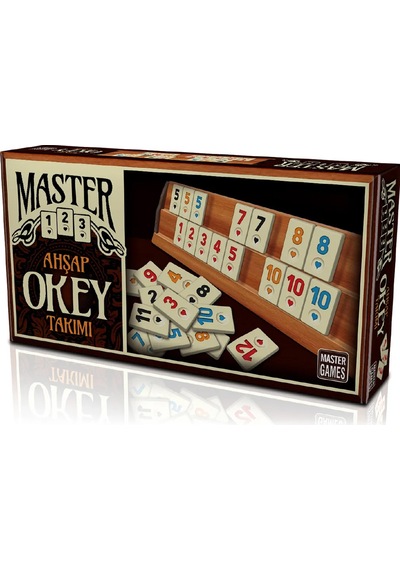 Ks Games Okey Takımı Ahşap Master Elegance 25322