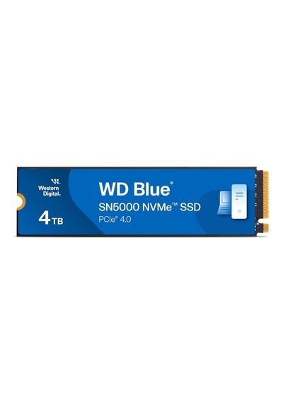 Wd Blue Sn5000 4tb 5500/5000mb/s Pcıe 4.0 Nvme Ssd Wds400t4b0e-194638