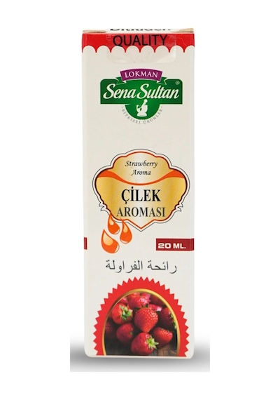 Çilek Yağı Esansiyel Uçucu Aromatik Yağ 20 Ml, Lokman Sena Sultan 20 ML