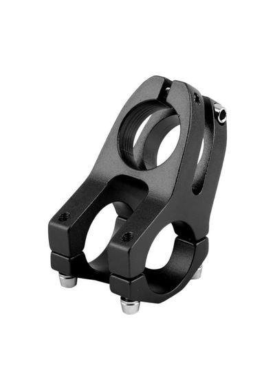 Wake Siyah Bisiklet Kısa Gidon Boğazı 40mm Bisiklet Yedek Parça Aksesuarı Siyah Gidon Boğaz Kısa Siyah