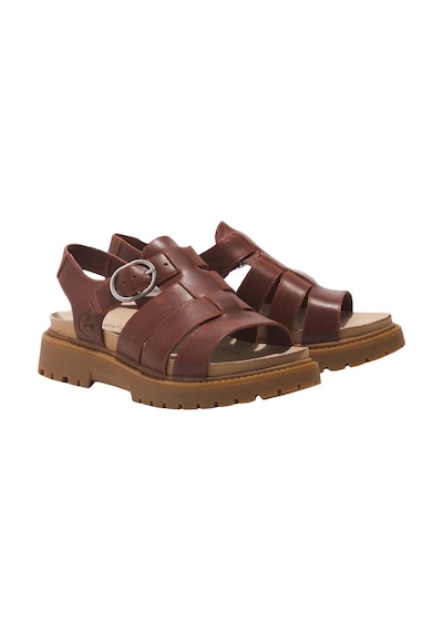 Timberland Tb0a5zkz Clairemont Way Kahverengi Kadın Sandalet Kahverengi