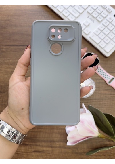 Redmi Note 9 Uyumlu Kamera Korumalı Darbeye Dayanıklı Renk Atmayan Keep Silikon Kılıf Gri