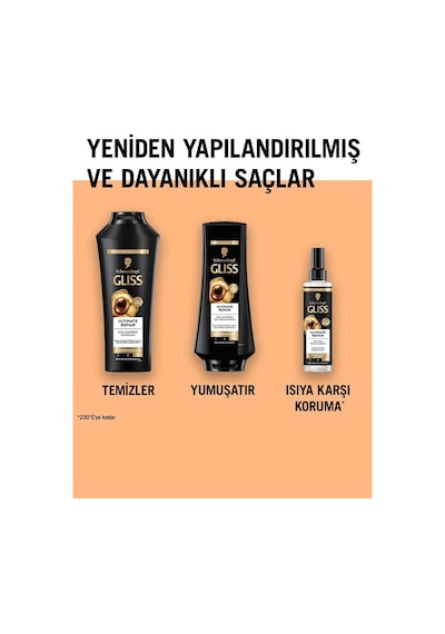 Ultimate Oil Elixir Argan Yağı Besleyici Kolay Tarama Sıvı Saç Bakım Kremi 200 Ml Yıpranmış Saçlar