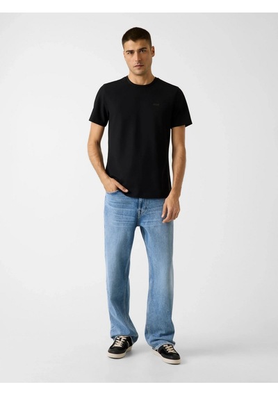 Guess M6rı19kd202 Ss Cn New Tech Stretch Erkek Tişört Siyah