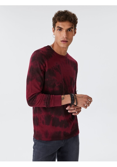 Loft Regular Fit Erkek Tshirt U.kol Bordo