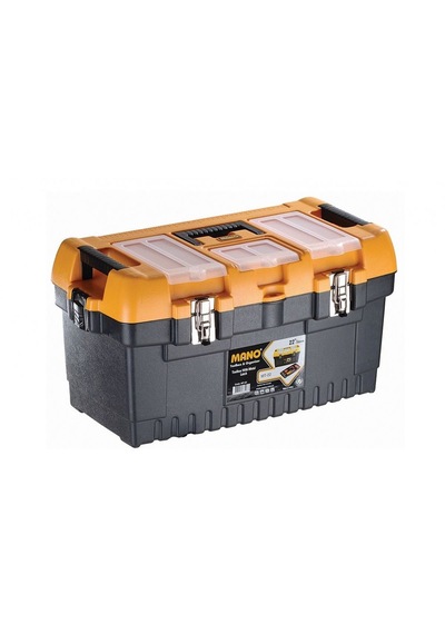 Mano 22'' Organizerli Klasik Metal Kilit Profesyonel Takım Çantas
