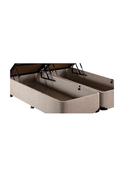Nironyatak Luna Baza Ve Başlık Seti - 140X190 Cm Çift Kişilik Sandıklı Kumaş