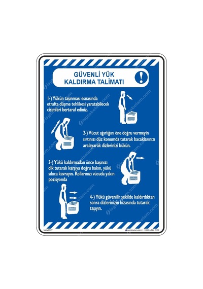 Güvenli Yük Kaldırma Talimatı (546016231)