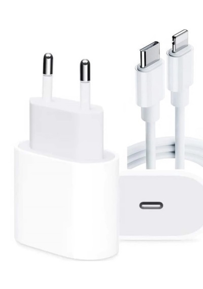 Mey İthalat iPhone Uyumlu 13 12 11 Xr Xs X Se 2022 2020 20w Lightning Şarj Cihazı