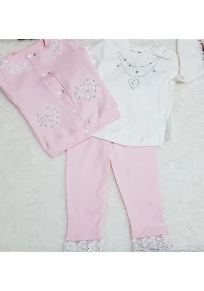 Candysbebe Lüks 3 Parça Bebek Takımı