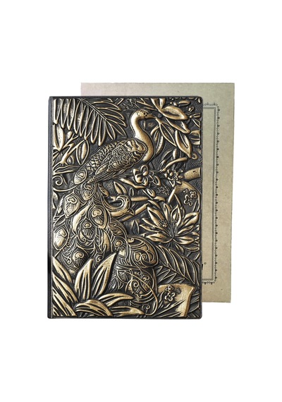 Sert Sırtlı Defter, A5 Astarlı, Vintage Deri Günlük, Kadın Ve Erkekler İçin, Kabartmalı, El Yap