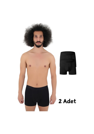 Cnt Erkek Boxer Likralı 6'lı Premium Paket Karışık Karışık