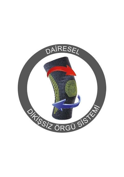 Medikaltec Örme Fleksible Balenli Dizlik Numara 5