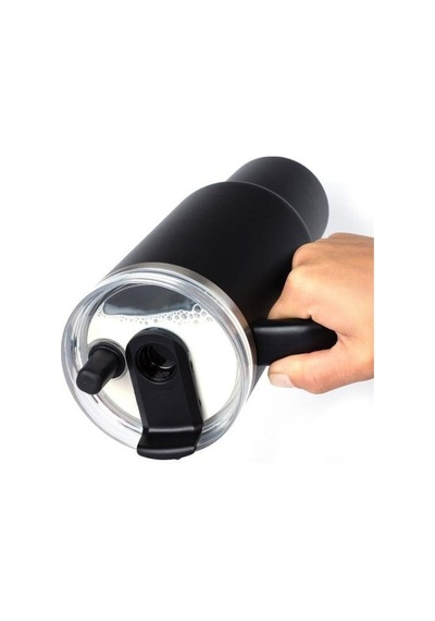 Lurch - Big Cup 1.2 L Fildişi, Paslanmaz Çelik Termos - Uzatılabilir Pipetli, Çift Cidarlı, Sızdırmaz - 270974 Beyaz
