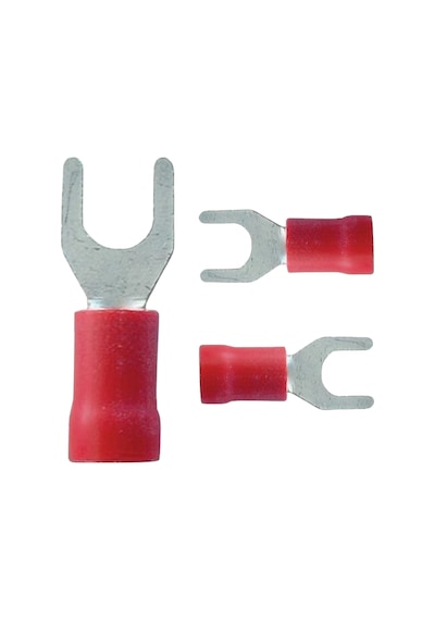 Tügen 0.5 - 1.5 Mm² 8,4 Metrik İzoleli Çatal Kablo Ucu 100 Adet