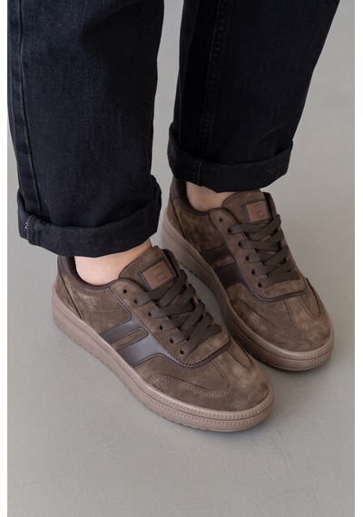 V.S.H Velvet Rota Kadın Kahverengi-kahve Sneaker Spor Ayakkabı - Kadın Günlük Ayakkabı-2527 V.S.H Velvet Rota Kadın Kahverengi-kahve Sneaker Spor Ayakkabı - Kadın Günlük Ayakkabı-2527