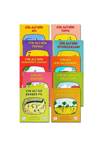 Cin Ali Hikaye Seti 10 Lu