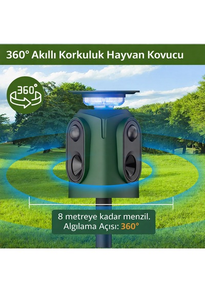 Pro Solar Animal Repeller Güneş Enerjili Hayvan Kovucu
