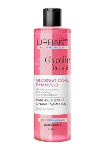 Retinol Parlaklık Etkili Onarıcı Saç Bakım Şampuanı-350ml-gloss