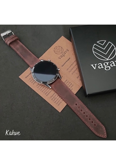 Vagave Huawei Watch GT / GT2 / GT3  Deri Kordon 20-22 MM