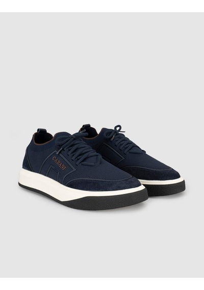 Cabani Lacivert Triko Sneaker Erkek Ayakkabı