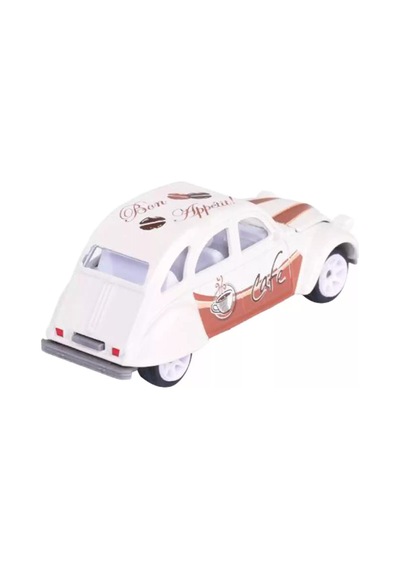 Majorette - French Touch Citroën 2cv Bej, Café