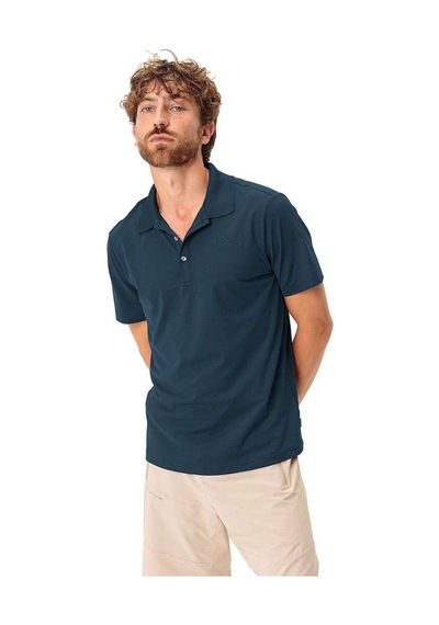 Vaude Essential Polo Yaka Erkek T-shirt 45844 Dark Sea