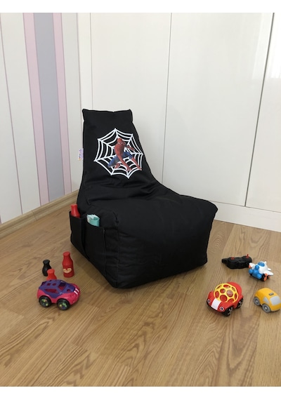 Armutland Spıderman Çocuk Armut Puf Koltuğu ( 1-8 Yaş )