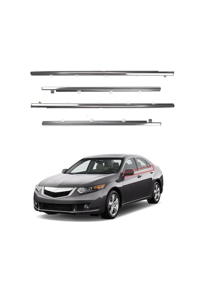 Npe Honda Accord 2009-2012 Çıta Cam Sıyırıcı Fitil Takım Yüksek Kalite Adet Tercihi / 4'Lü Takim