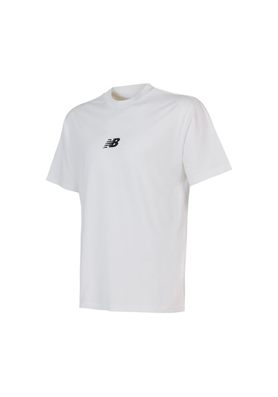 New Balance Nb Lifestyle Erkek T-shirt Mnt1642-wt Beyaz