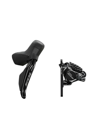 Shimano 105 R7100 Di2 Disk Fren Grupset 12 Vites 50/34t 170mm Siyah