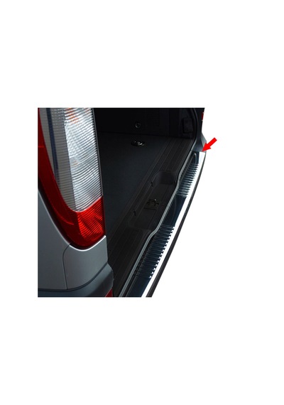 S-dizayn Viano W639 Krom Arka Tampon Eşiği 2004-2014